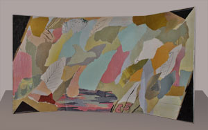 Collage 4- Collage Art - Ethel Sussman Art Gallery