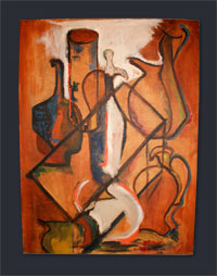 Rust Mirage - Oil Paintings - Art - Ethel Sussman Art Gallery
