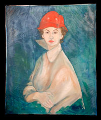 Lady Esther - Oil Paintings - Art - Ethel Sussman Art Gallery