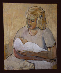 Mama - Oil Paintings - Art - Ethel Sussman Art Gallery