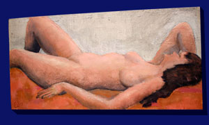 Nude Sister - Oil Paintings - Art - Ethel Sussman Art Gallery